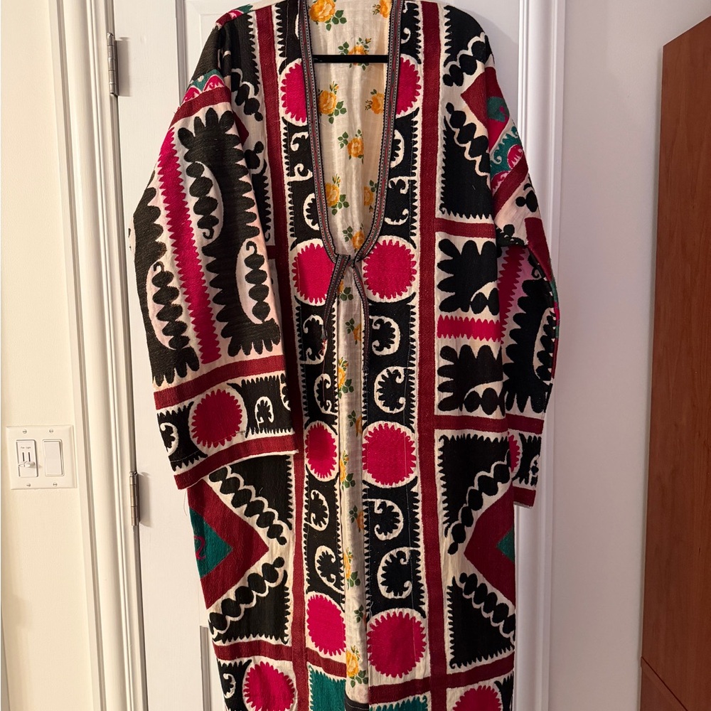 Vintage Suzani Robe